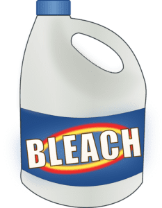 bottle of bleach