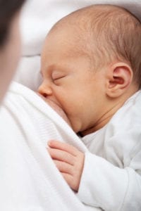 breastfeeding baby